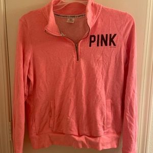Pink quarter zip Victoria secret PINK jacket